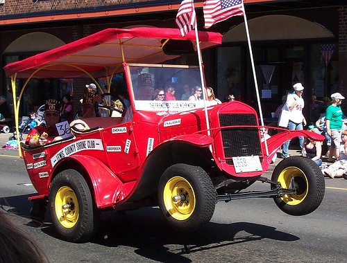 Parade in Aberdeen, WA