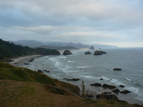 Ocean Shores camping. Enjoy spectacular sea views