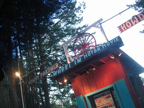 The Wheel-In, Port Townsend, WA: one of the last drive-in movie theaters in the United States The Wheel-In, Port Townsend, WA: one of the last drive-in movie theaters in the United States