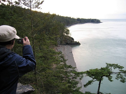 Photo opportunity at Deception Pass, Washington State Photo opportunity at Deception Pass, Washington State