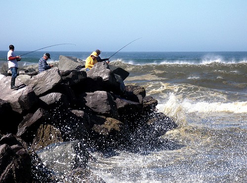 Fishing Ocean Shores, Washington